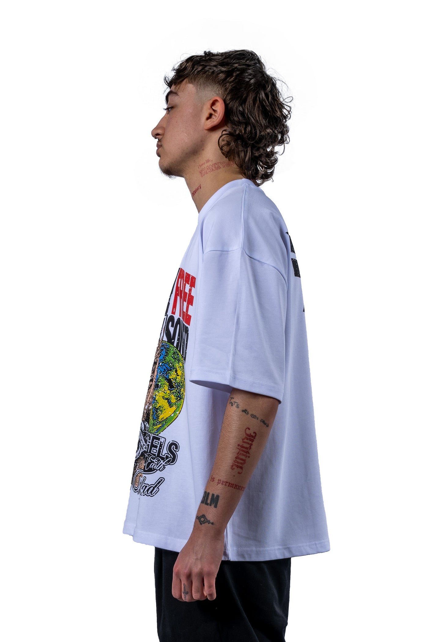 Until All Are Free Tee White